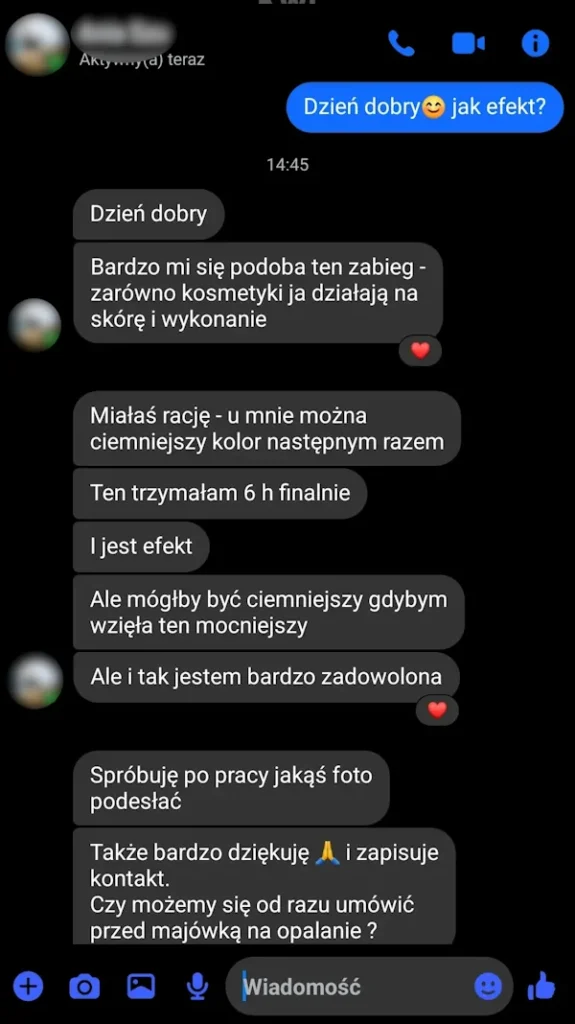 Opinie gabrielle glow opalanie natryskowe krakow